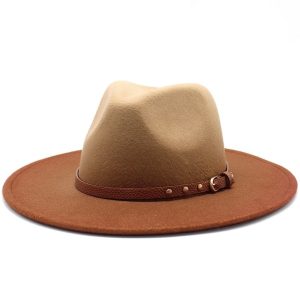 Chapeau De Cowboy Marron Femme