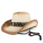 Chapeau Country Cowboy en paille