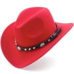 Chapeau Country Rouge