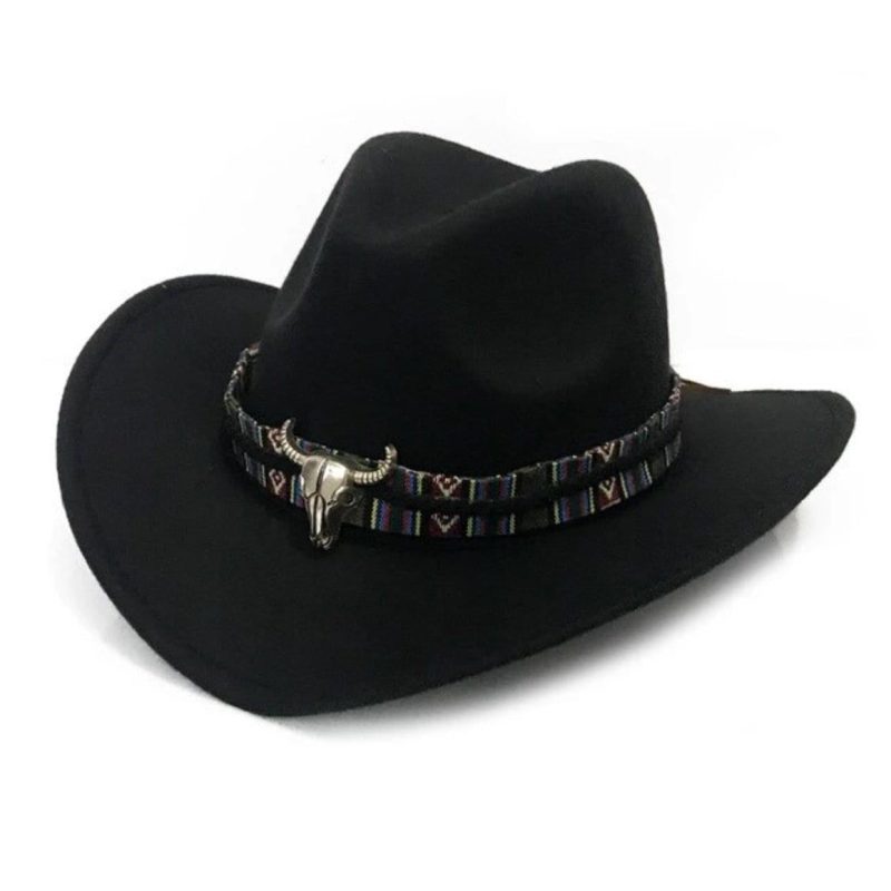 Style Cowboy avec Chapeau Cowboy Cow Style