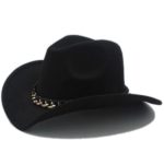 Chapeau moderne avec texture feutrée
