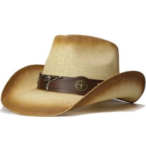 Chapeau Cowboy Paille Homme