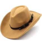 Chapeau De Cowboy à Boucle en action