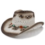 Chapeau De Cowboy Blanc Femme