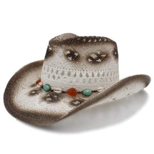 Chapeau De Cowboy Blanc Femme