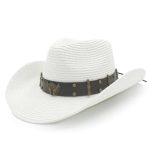 Chapeau De Cowboy Blanc Homme