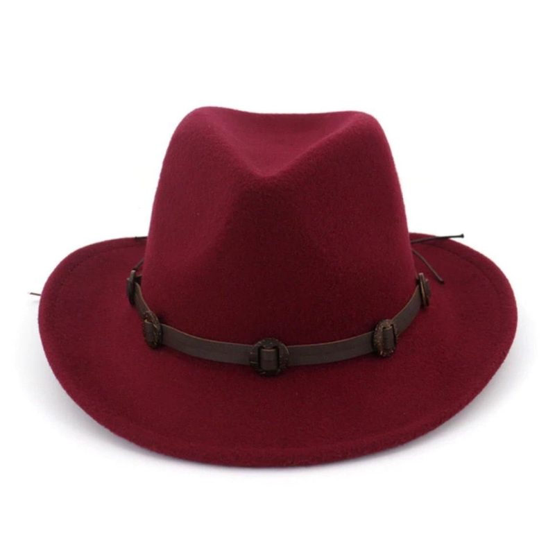 Chapeau De Cowboy Bordeaux