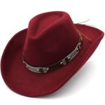 chapeau avec ficelle western