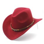 Chapeau De Cowboy Cactus en feutre laine