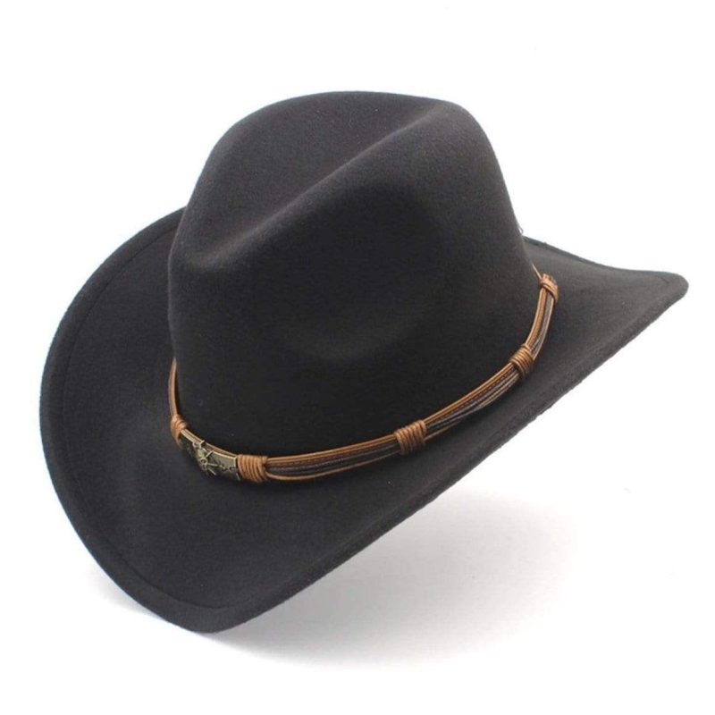 Chapeau de cowboy tendance pour homme