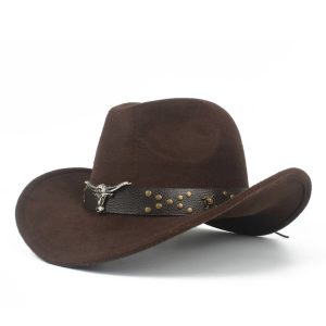 Chapeau De Cowboy Enfant En Laine