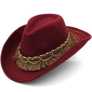 Chapeau De Cowboy Femme Fantaisie