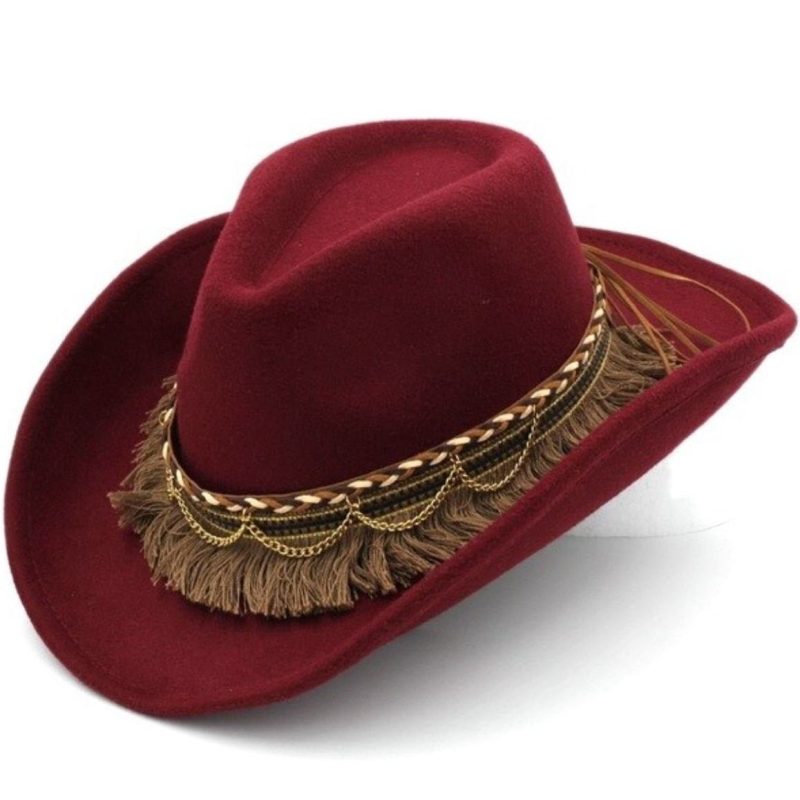 Chapeau De Cowboy Femme Fantaisie