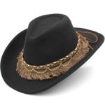 Chapeau de cowboy femme fantaisie