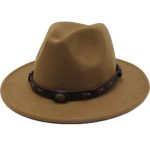 Chapeau de Cowboy Feutre Marron