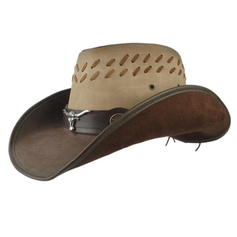 Chapeau De Cowboy Homme Cuir