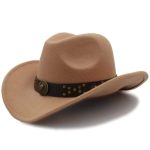 Chapeau feutre cowboy homme