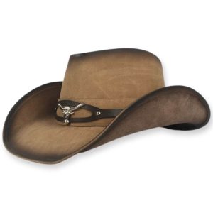 Chapeau de cowboy Oregon, symbole du Far West
