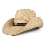 Chapeau en Paille Style Cowboy