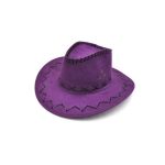 Chapeau élégant en cuir