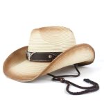 Chapeau Western en paille