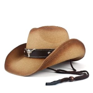 Chapeau Country En Paille