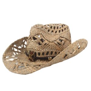Chapeau De Paille Cowboy Femme