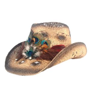 Chapeau De Paille Femme Western
