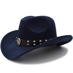 Chapeau De Western à Bord Court