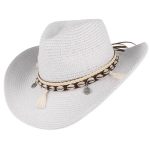 Chapeau western paille homme