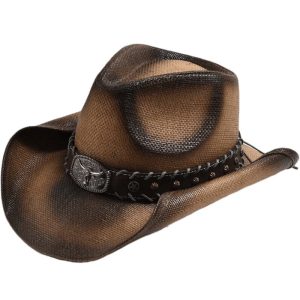 Chapeau En Paille Western Homme