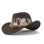 Chapeau western femme avec style Americana