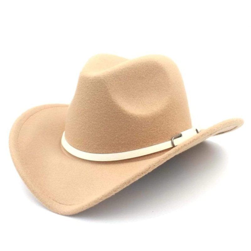 Chapeau Feutre Western Modulable