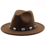 Chapeau country en cuir