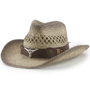 Chapeau Style Paille Western