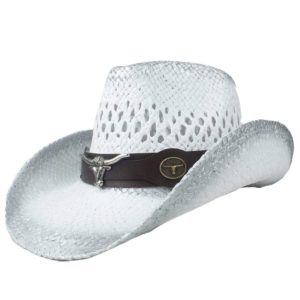 Chapeau Western Blanc