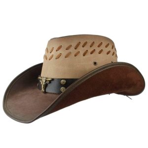 Chapeau Western Country Cuir