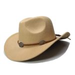 Chapeau Western en feutre noir