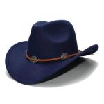 Chapeau Western en feutre pour homme
