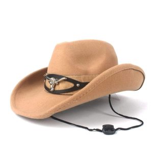 Chapeau Western En Laine