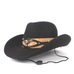 Chapeau western en laine pour passionné du Far West