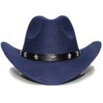 Chapeau Far West avec étoiles