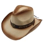 Symbole de l'Ouest sauvage américain sur le Chapeau Western Femme