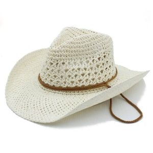 Chapeau Western Femme Blanc