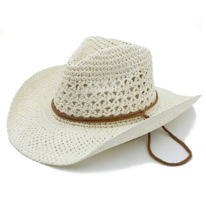 Chapeau Western Femme Blanc