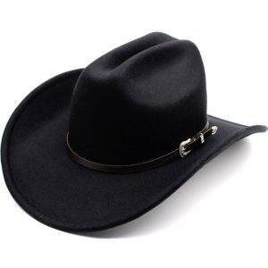 Chapeau Western Noir Homme