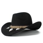 Chapeau Western Pioneer Femme en feutre laine
