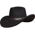 Chapeau Western Wear en laine pour hommes