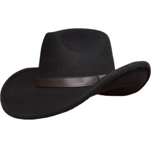 Chapeau Western Wear en laine pour hommes